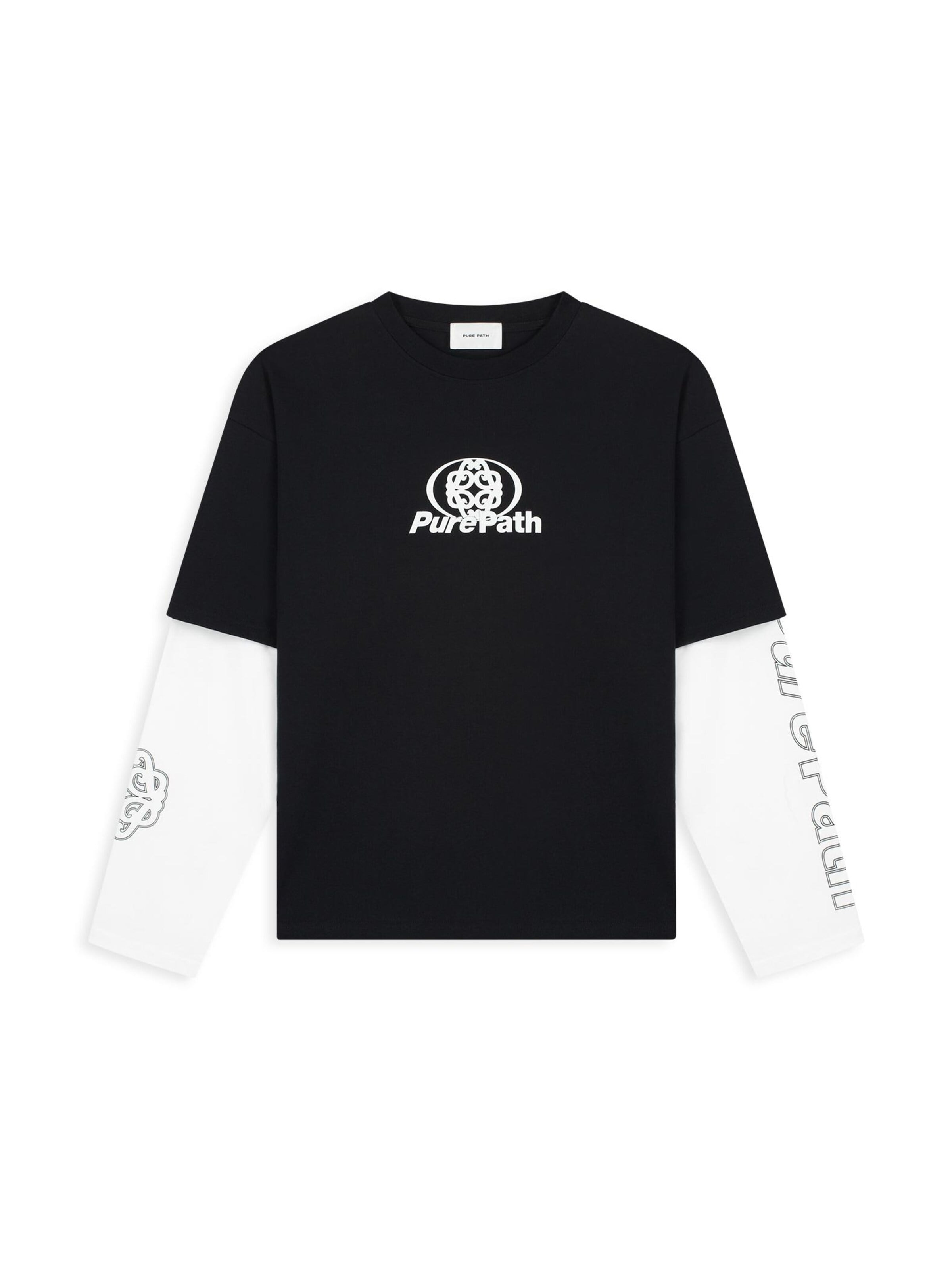 Pure Path Shirt in Black: front