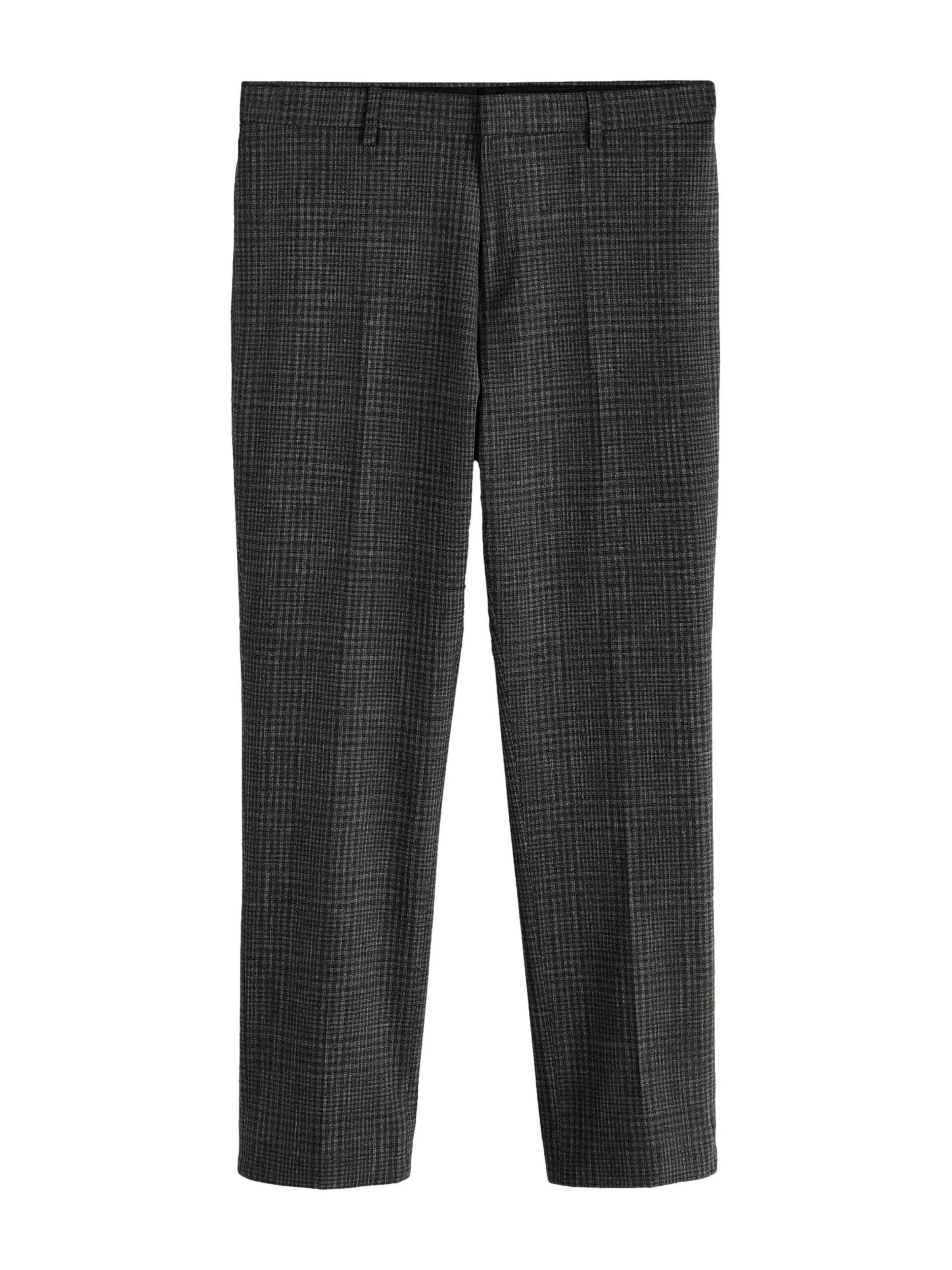 Next Pleated Pants in 40-42/Short in Grey / Dark grey, Item view