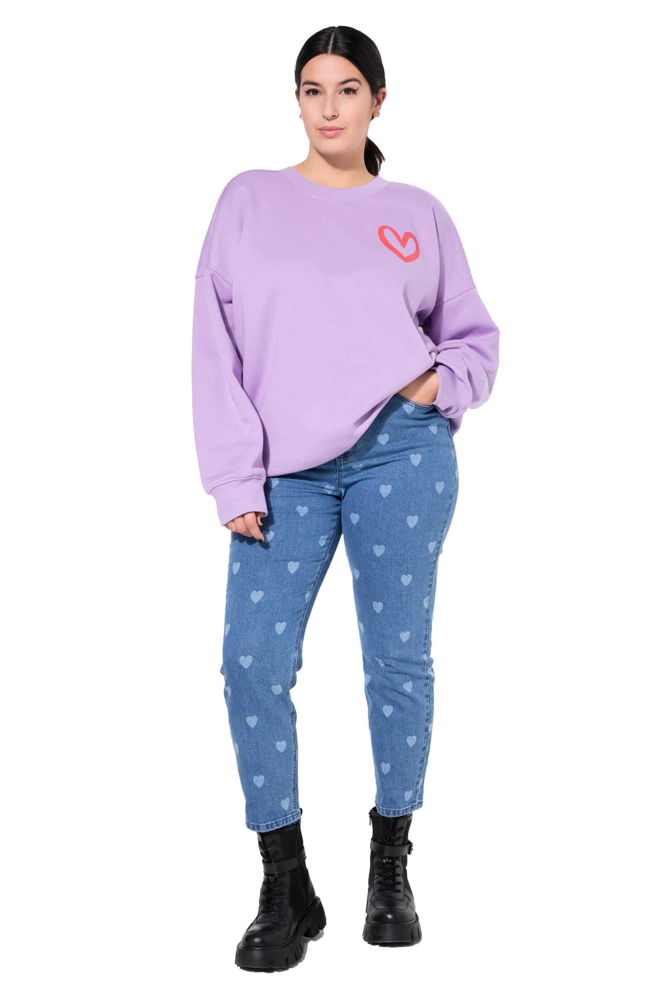 Studio Untold Regular Broek in Blauw: voorkant