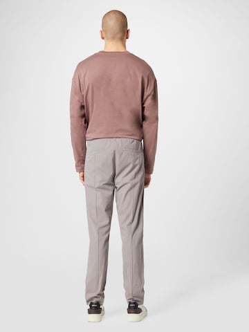 Regular Pantalon à plis 'ALBION' Pegador en gris