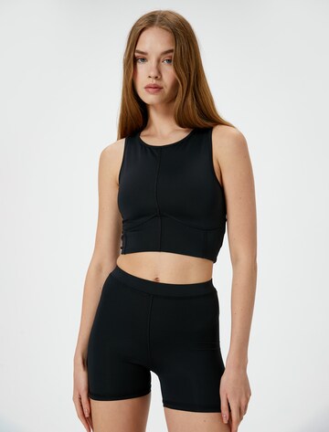 Koton Skinny Shorts in Schwarz