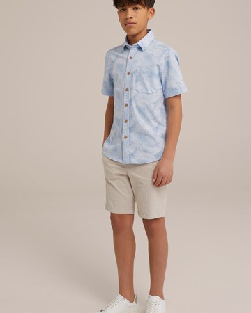 Regular fit Cămașă de la WE Fashion pe albastru