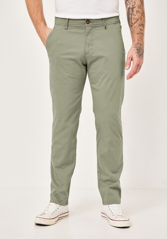 REDPOINT Slimfit Hose in Grün: Vorderseite