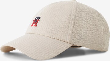 Casquette TOMMY HILFIGER en beige : devant