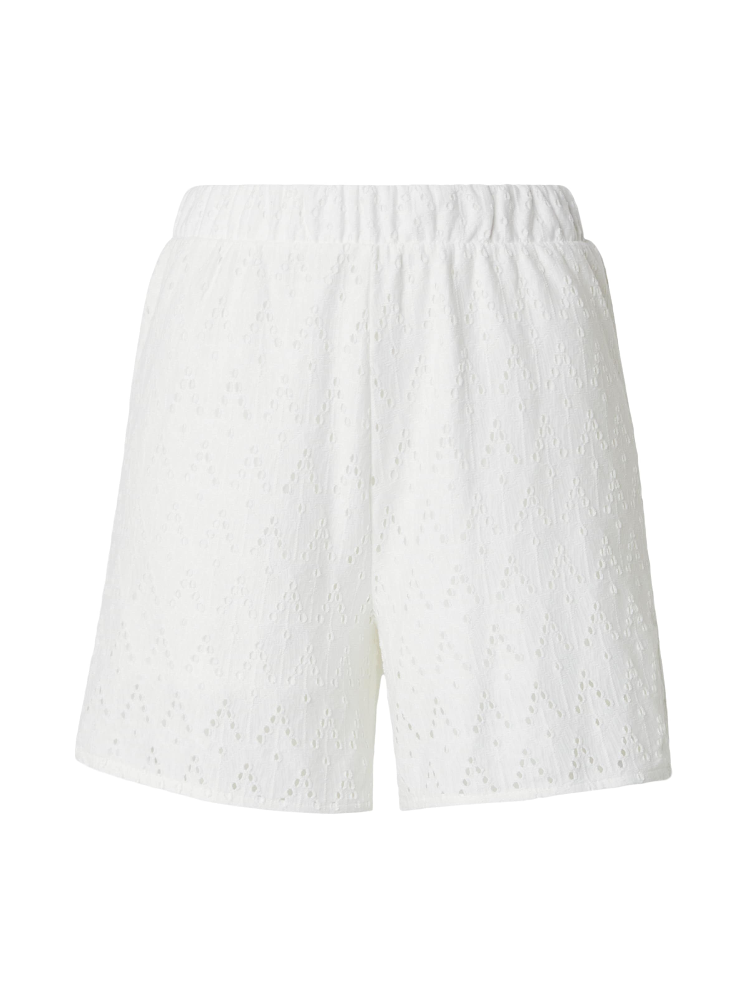 Regular Pantalon 'VIAMALINA' VILA en blanc : devant