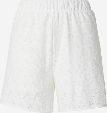 Regular Pantalon 'VIAMALINA' VILA en blanc : devant