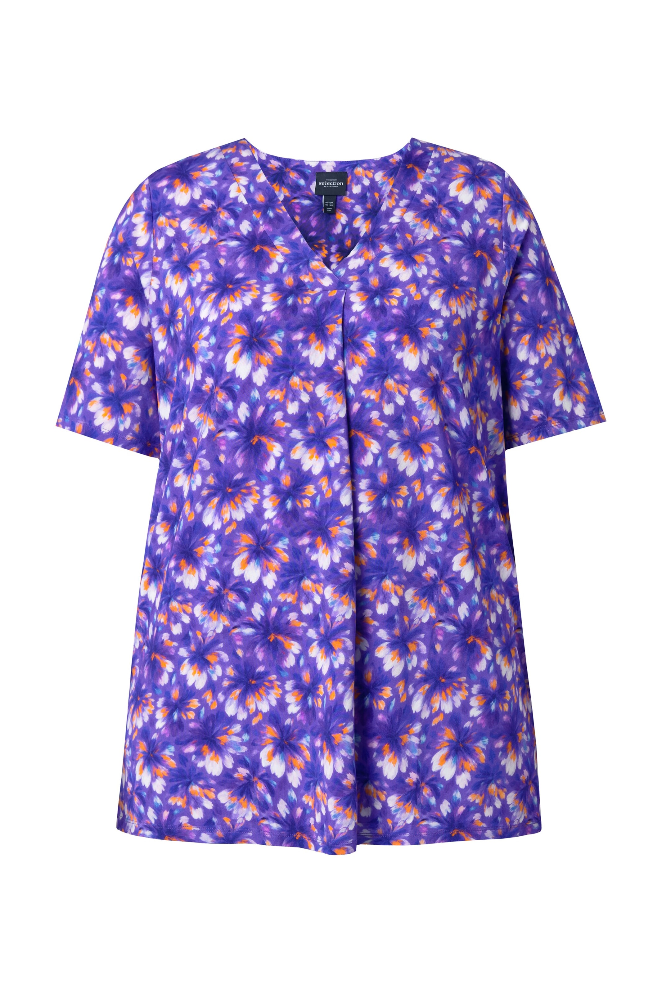 Ulla Popken Shirt in Purple: front