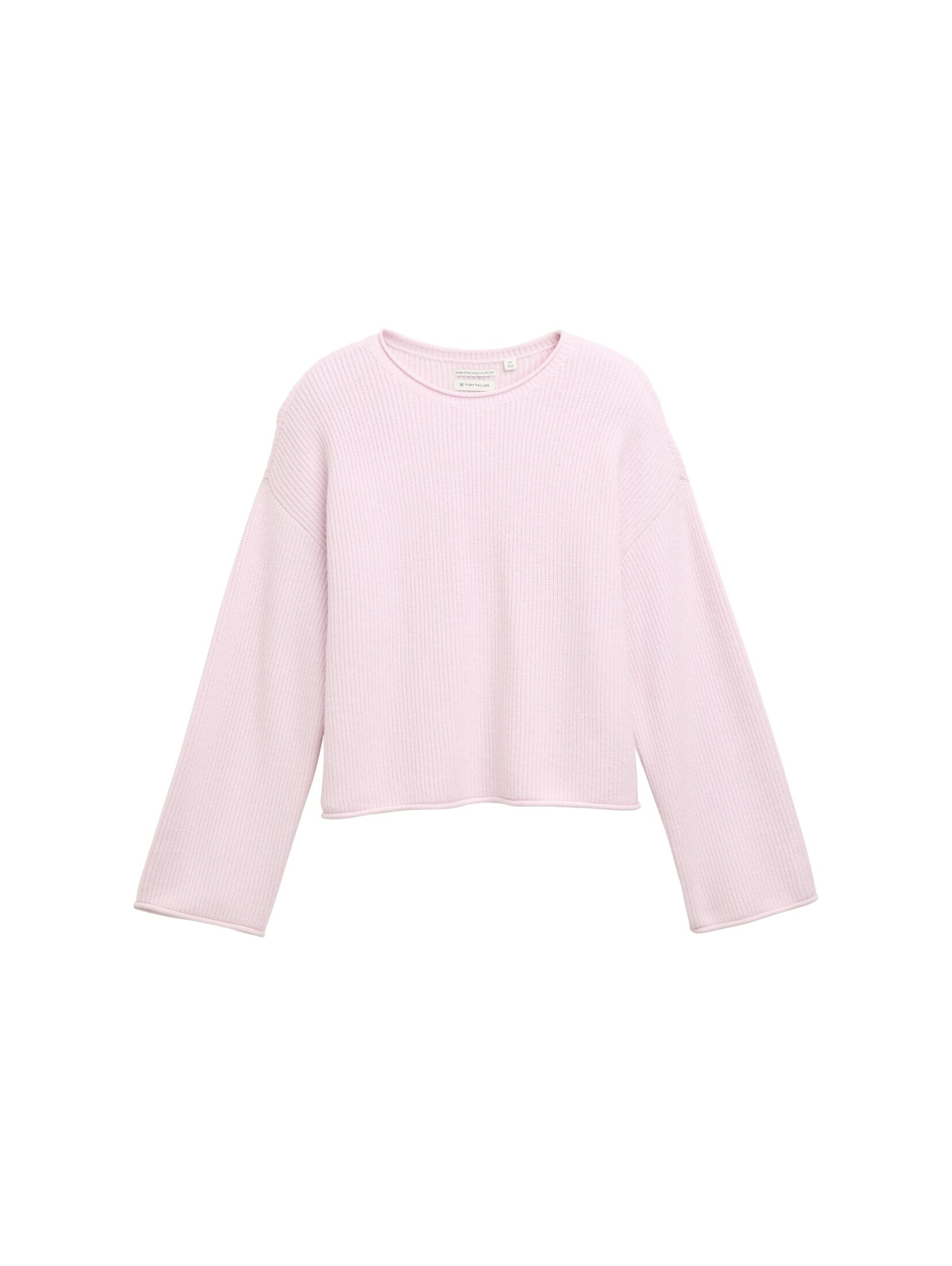 TOM TAILOR Sweater in Pink: front