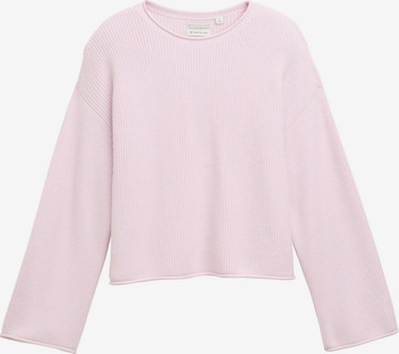 TOM TAILOR Sweater in Pink: front