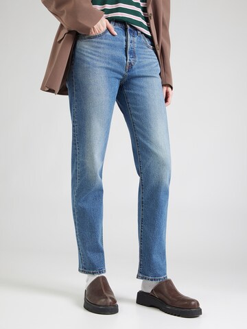 LEVI'S ® Regular Jeans '501® Crop' in Blau: Vorderseite