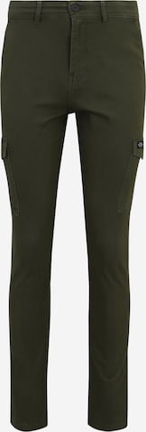 Pantalon cargo 'EDNAN' BLEND en vert : devant
