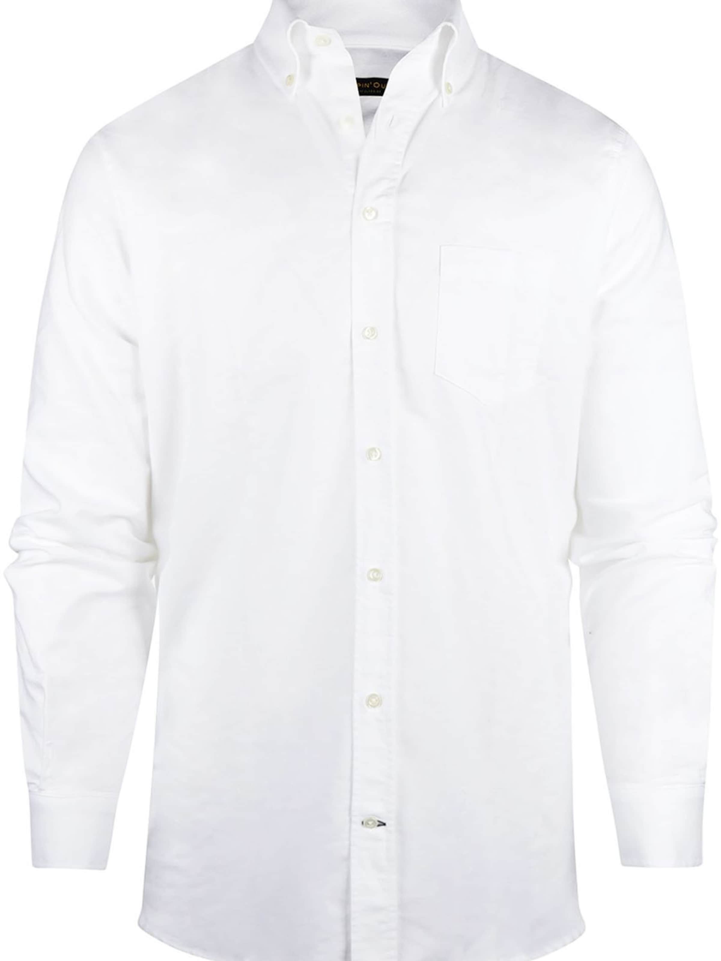 Steppin' out Regular fit Button Up Shirt in White