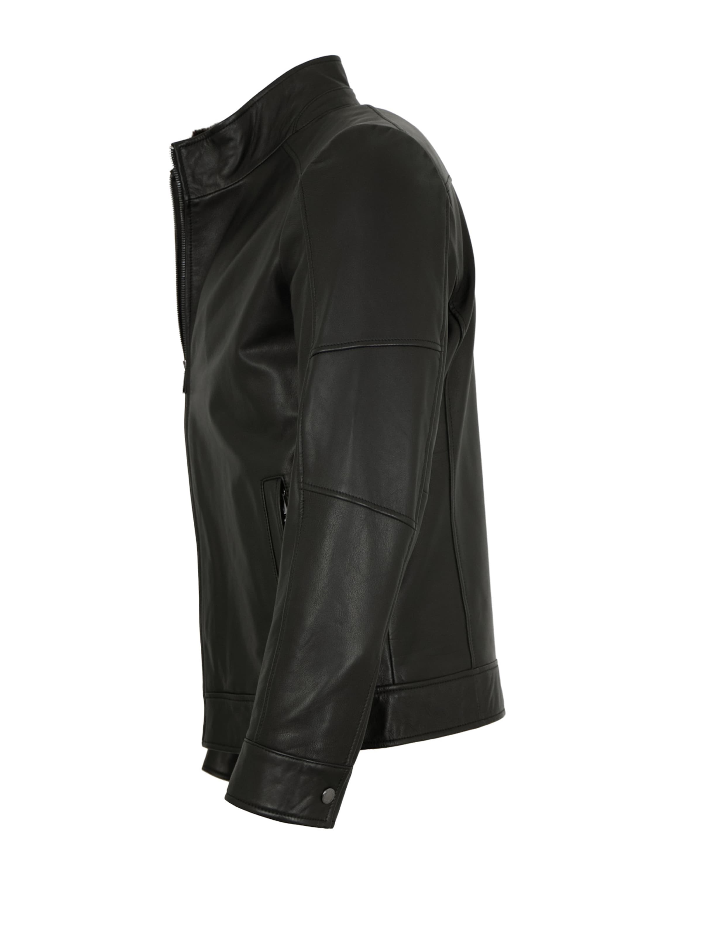 MILESTONE Übergangsjacke 'MSFranklin'‌‌‌‌‌‌‌‌‌‌ in Schwarz