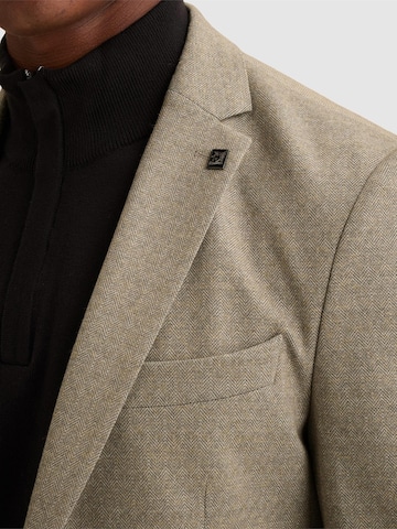 VANGUARD Regular fit Blazer 'Scura blazer with allover print' in Beige