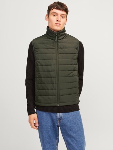 Gilet di JJ Rebel in verde: frontale