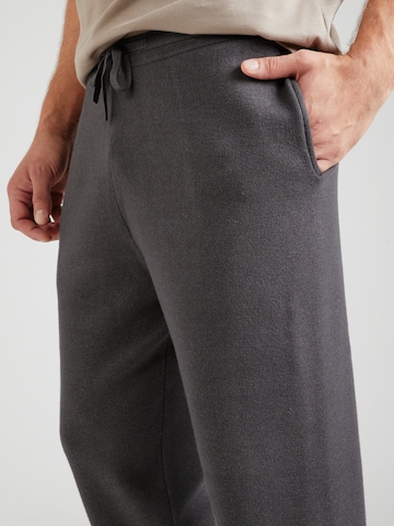 ABOUT YOU x Kevin Trapp Tapered Trousers 'Phil' in Grey