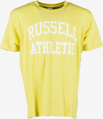 Russell Athletic Shirt in Geel: voorkant