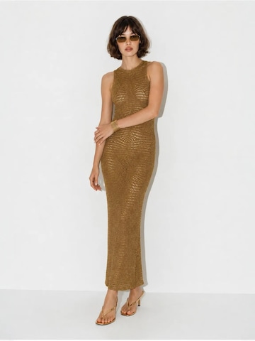Robes en maille Bianco Lucci en marron