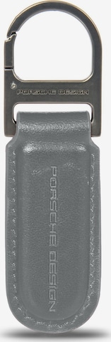 Porsche Design Key Ring in Grey: front