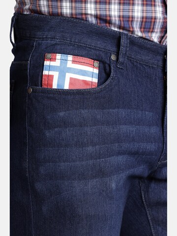 Jan Vanderstorm Regular Jeans ' Lannie ' in Blauw