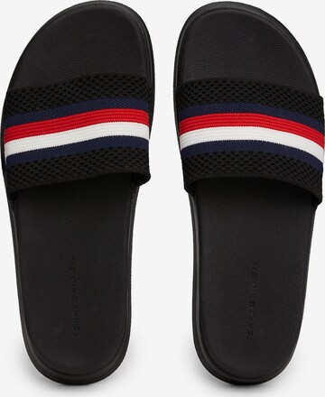 TOMMY HILFIGER Strand-/badesko i sort