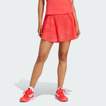 ADIDAS PERFORMANCE Athletic Skorts 'Pro' in Red: front