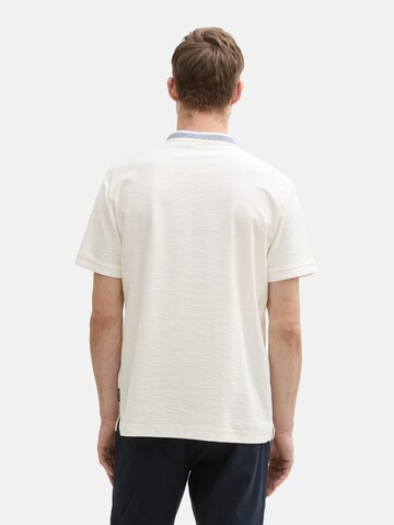 TOM TAILOR Poloshirt in Weiß