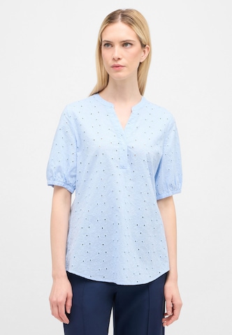 ETERNA Blouse in Blauw: voorkant