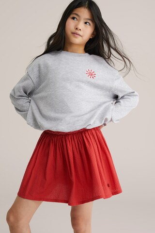 WE Fashion Skirt in Red