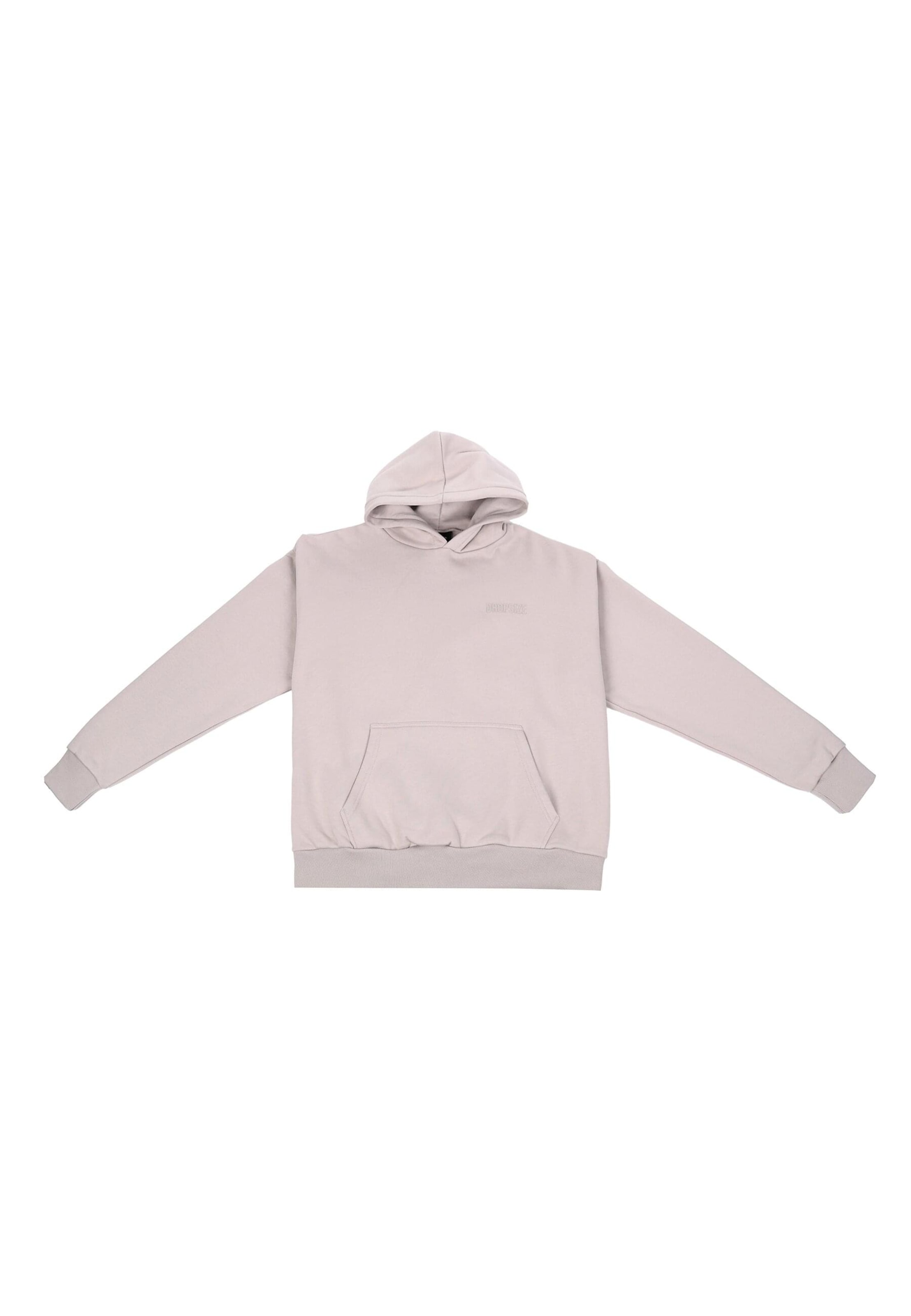 Sweat-shirt Dropsize en gris : devant