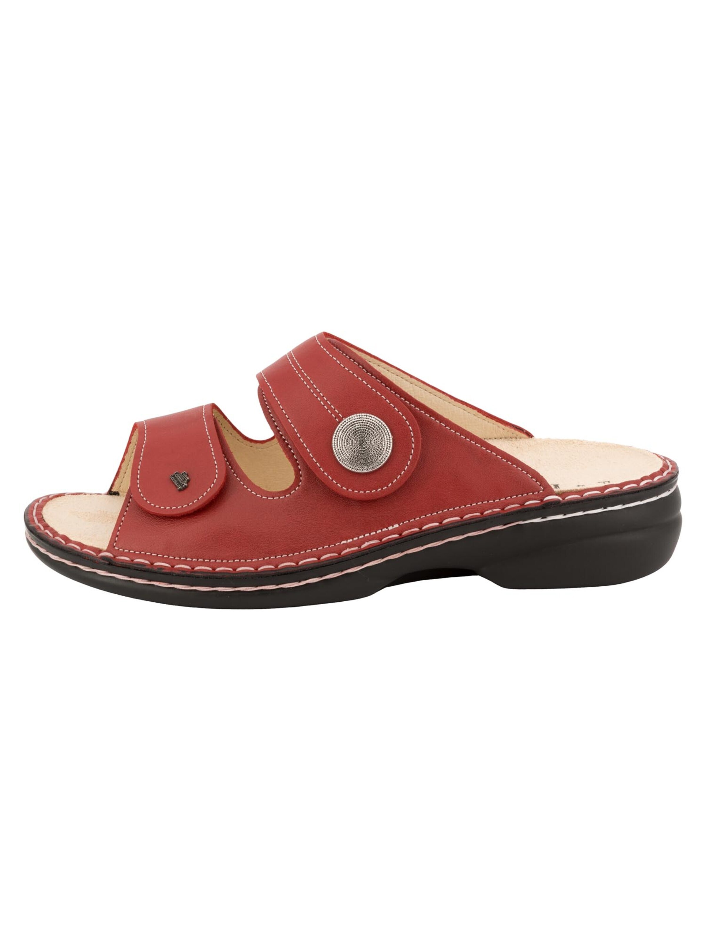 Finn Comfort Muiltjes 'SANSIBAR' in Rood: voorkant