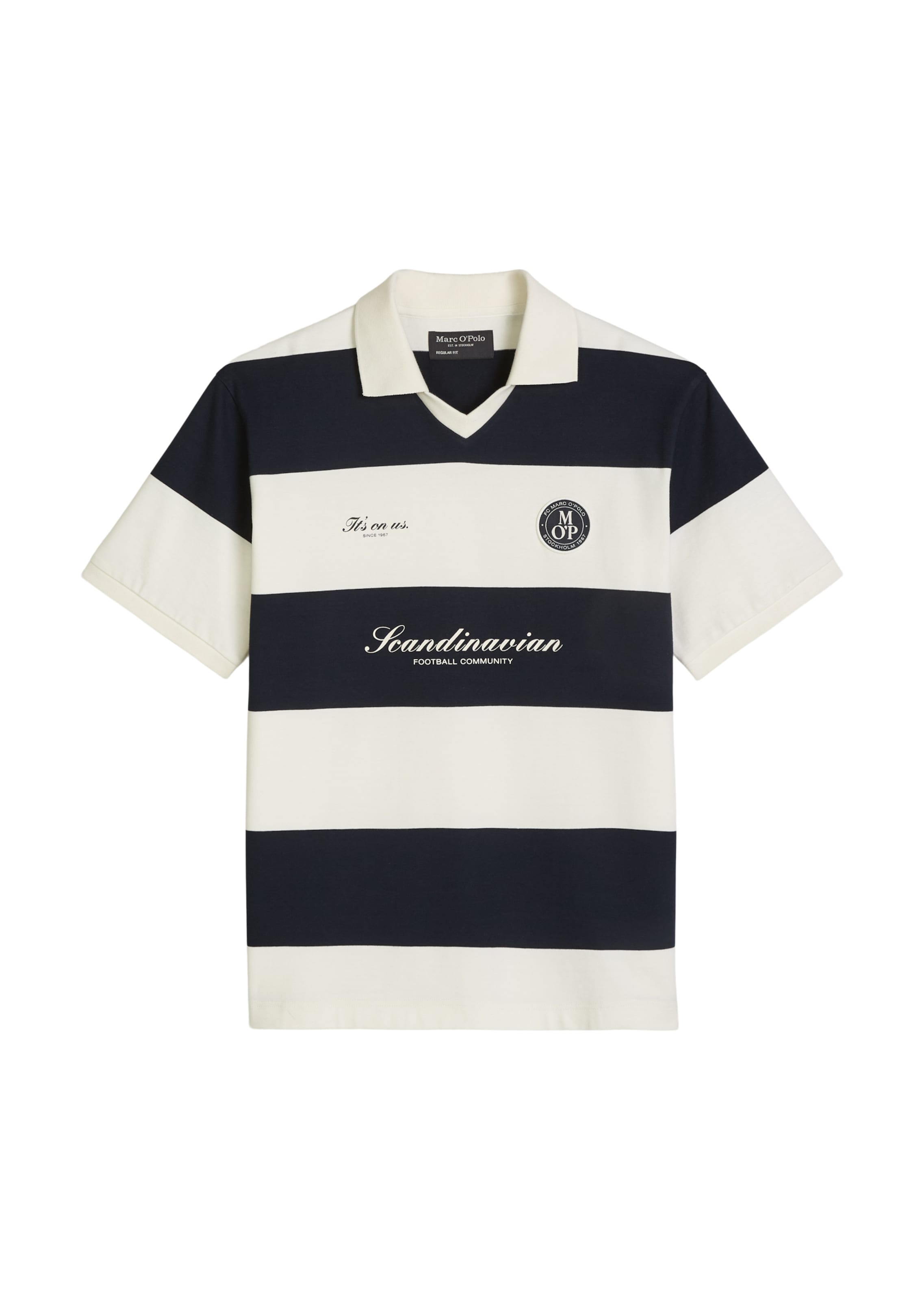 Marc O'Polo Shirt in XS in Dark blue / White, Item view