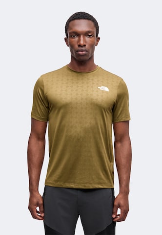 THE NORTH FACE Functioneel shirt 'PENTADOME' in Beige: voorkant