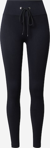 Misspap Skinny Leggings in Schwarz: predná strana