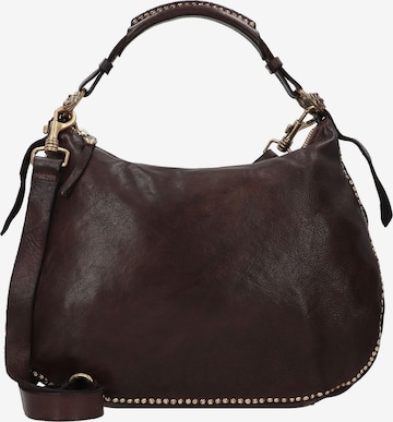 Campomaggi Shoulder Bag in Brown: front