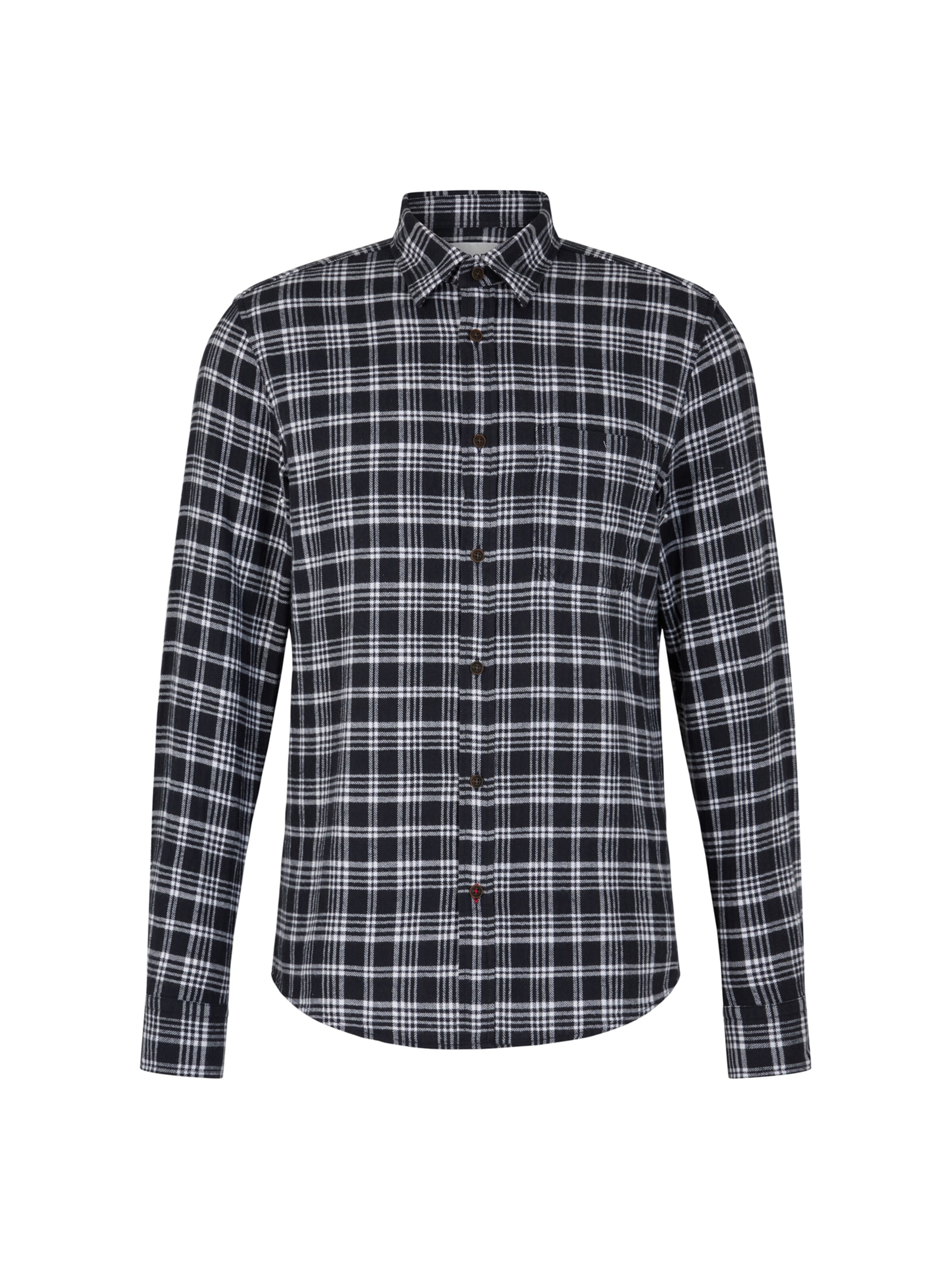 JOOP! Jeans Overhemd 'Hajo' in de kleur Navy / Wit, Productweergave