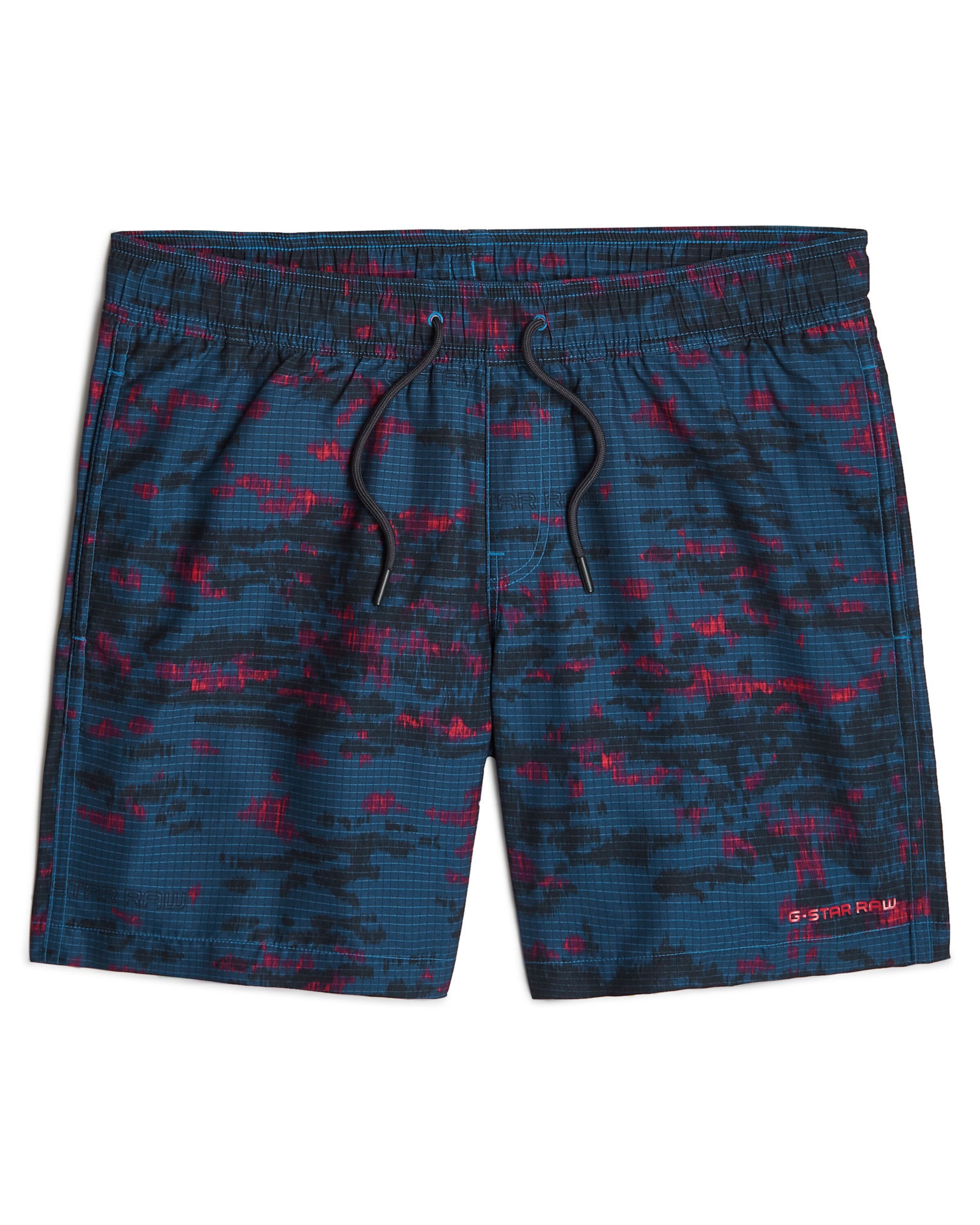 G-STAR Zwemshorts 'Dirik' in Blauw: voorkant