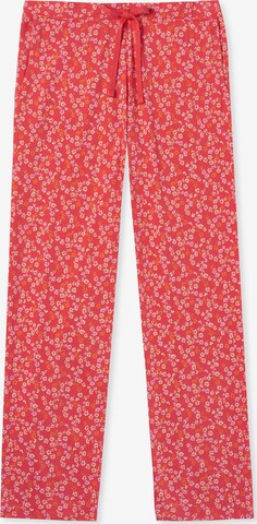 Pantalon de pyjama ' Mix & Relax  ' SCHIESSER en rouge : devant