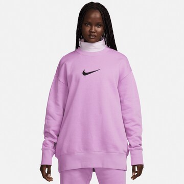 Nike Sportswear Sweatshirt in Lila: Vorderseite