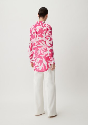 COMMA Blouse in Roze: terug