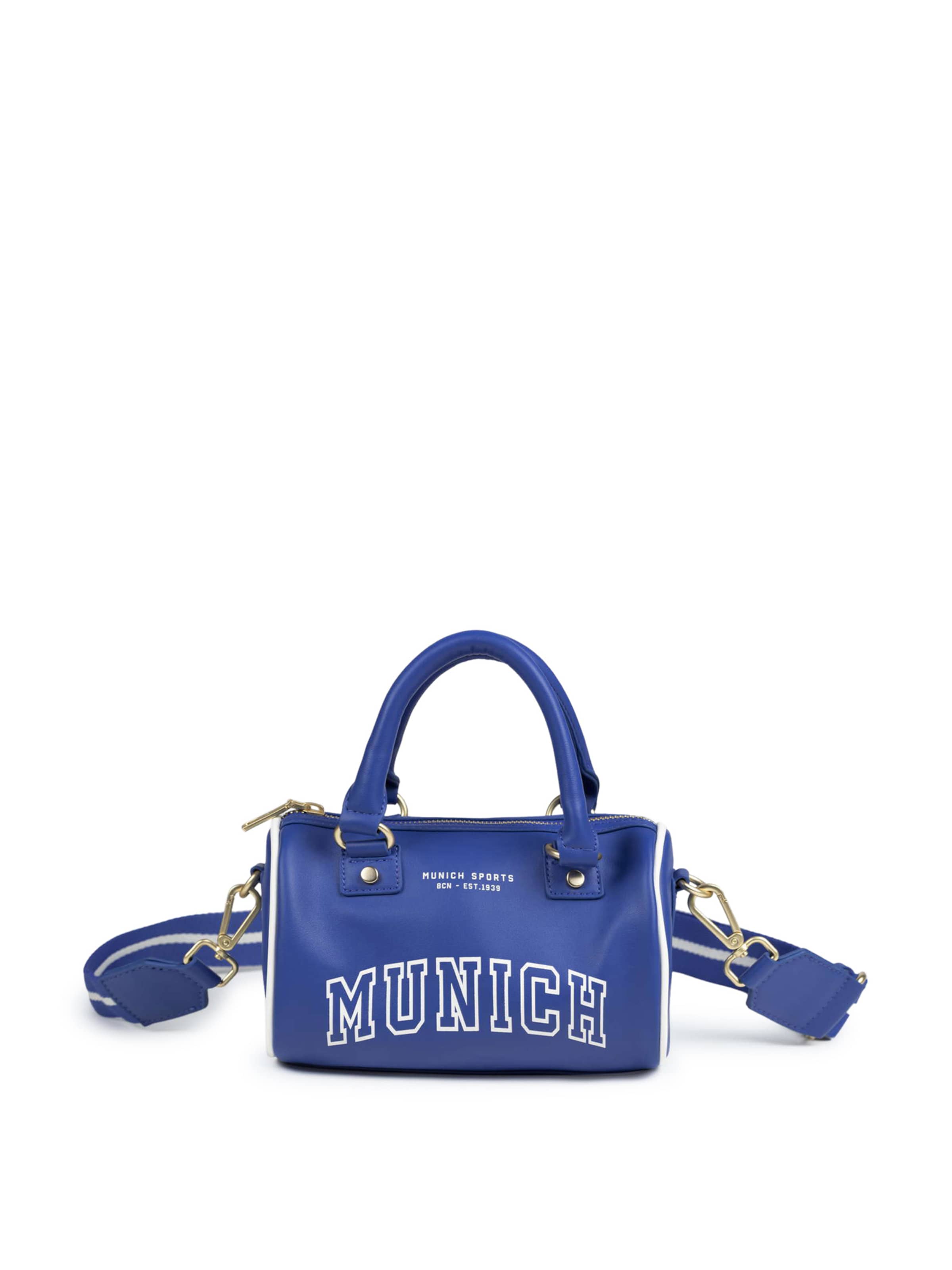 MUNICH Håndtaske ' COURT ' i blå: forside