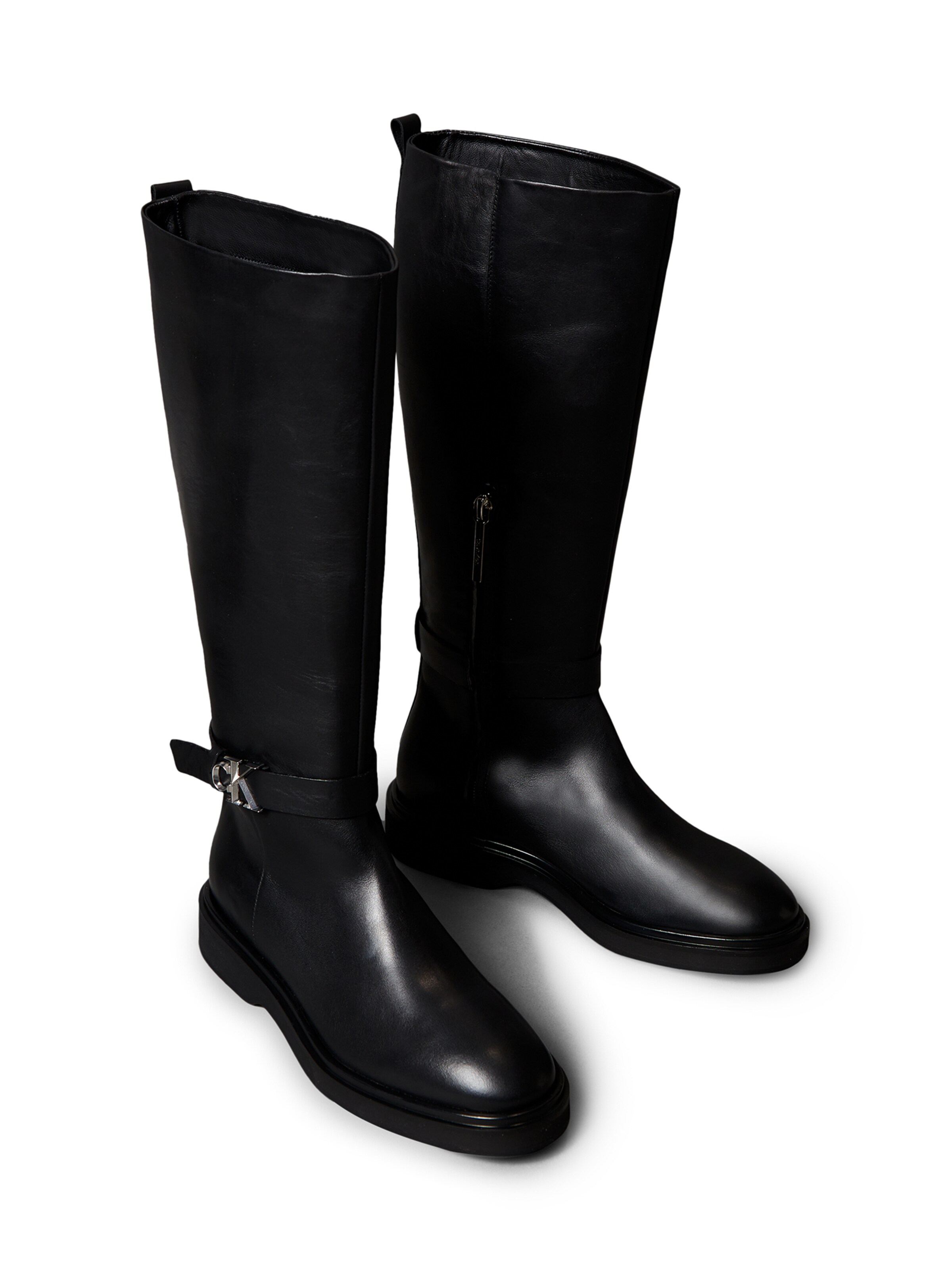 melns Calvin Klein Zābaki