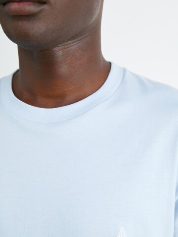 Volcom T-Shirt 'STONE BLANKS' in Blau