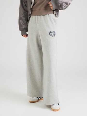 GAP Szeroka nogawka Spodnie w kolorze szary: przód