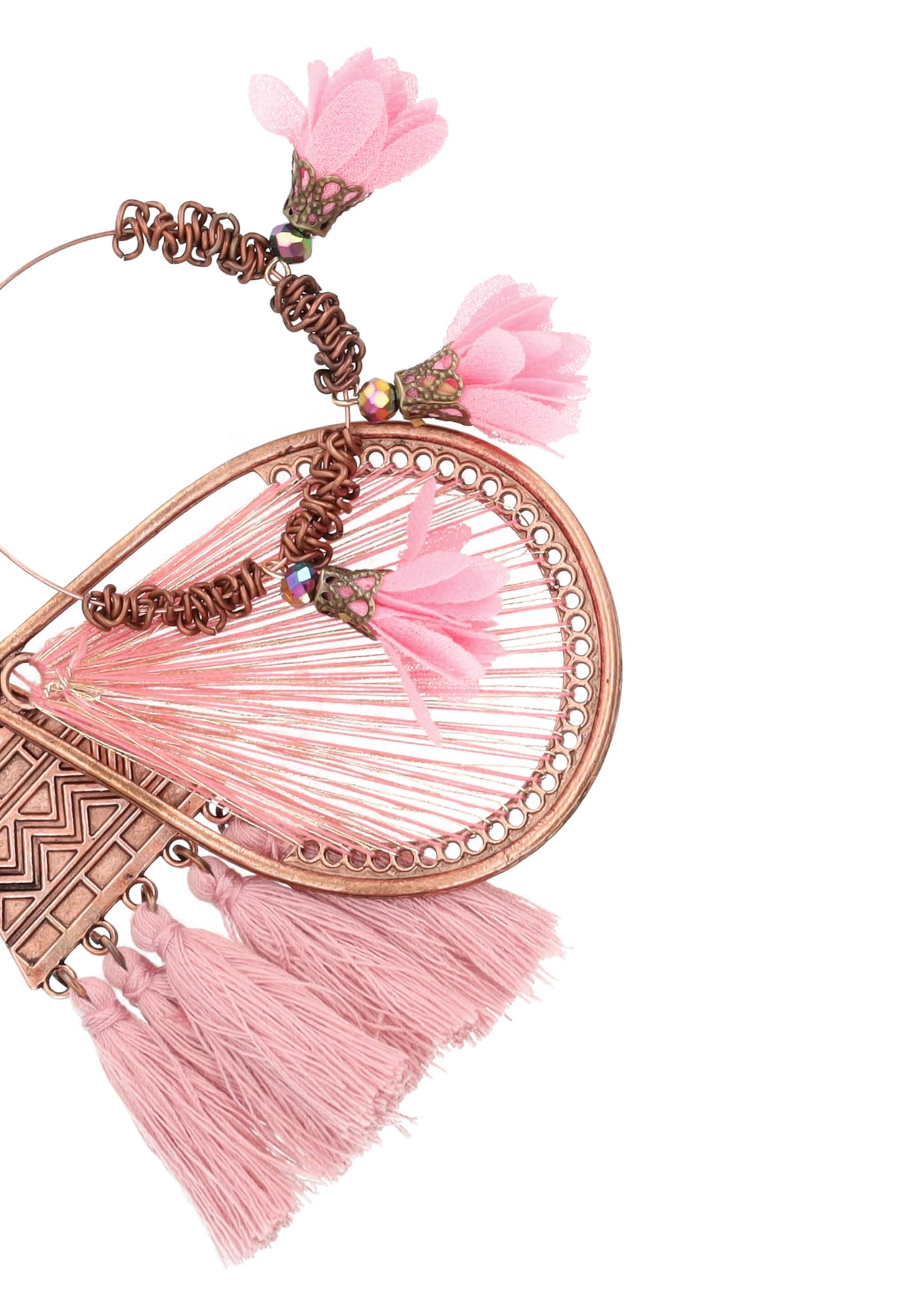 Boucles d'oreilles ebeeza en rose