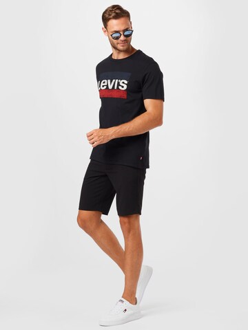 LEVI'S ® Μπλουζάκι 'Sportswear Logo Graphic' σε μαύρο