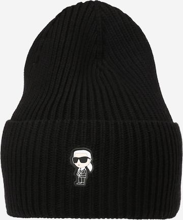 Karl Lagerfeld - Gorros 'Ikonik 2.0' em preto