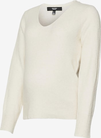 Pullover 'NEW WIND' di Vero Moda Maternity in beige: frontale