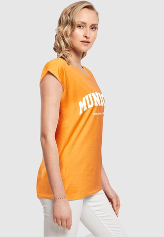 Merchcode T-Shirt 'Munich' in Orange