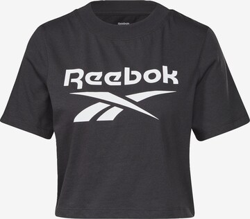 Reebok Футболка в Черный: спереди